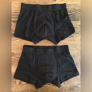 NWOT Two Pairs of Briefs for incontinence. Sz Small. 96% Cotton.